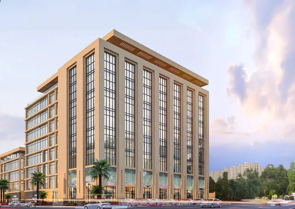 Shib Al Jazira Residential facade