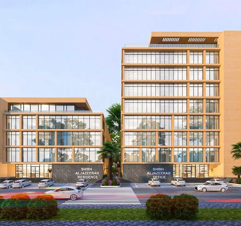 Shib Al Jazira Residential facade - view 2